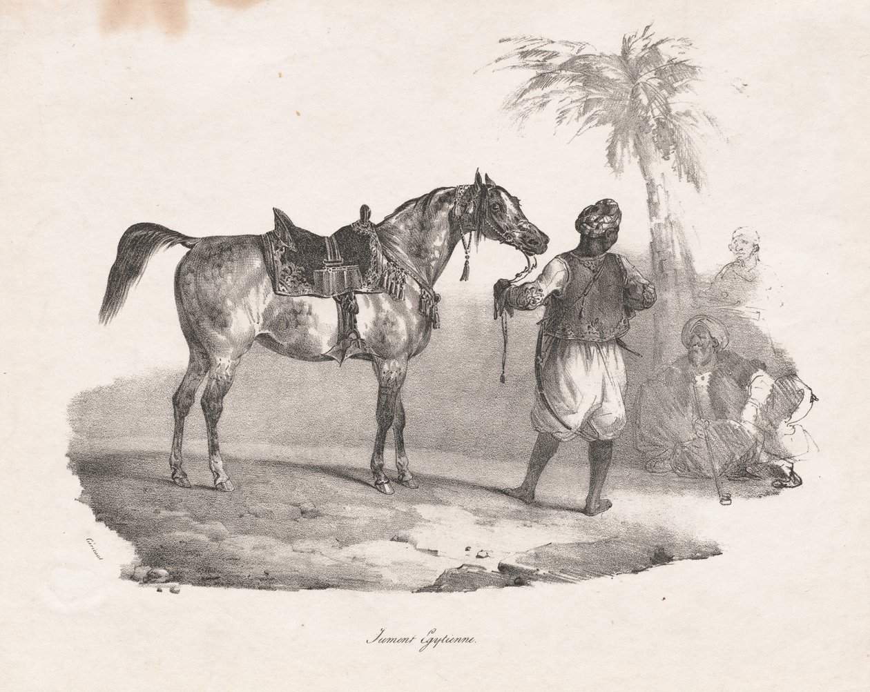Egyptisk sto, 1822. av Theodore Gericault