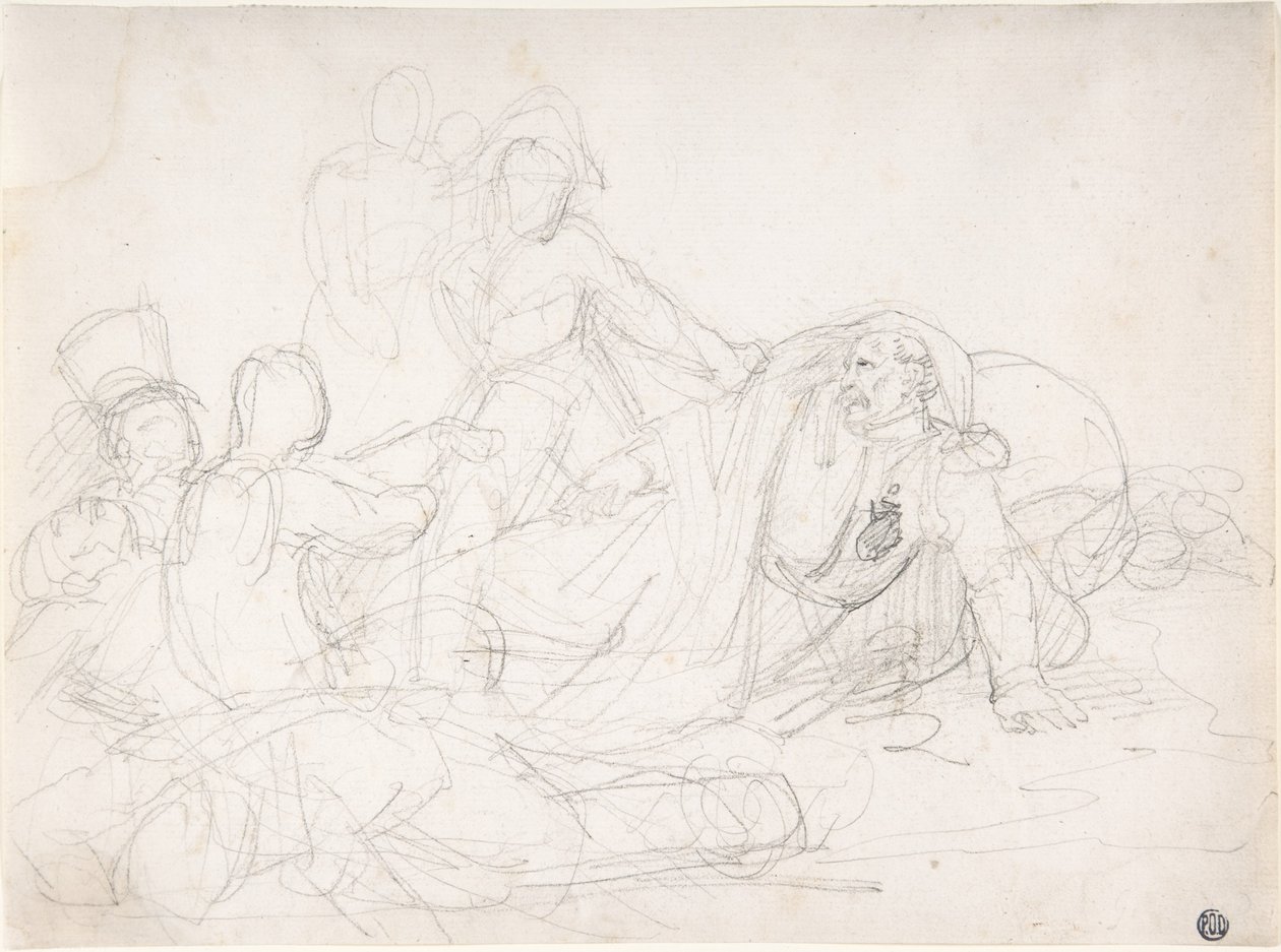 Fallna soldater av Theodore Gericault