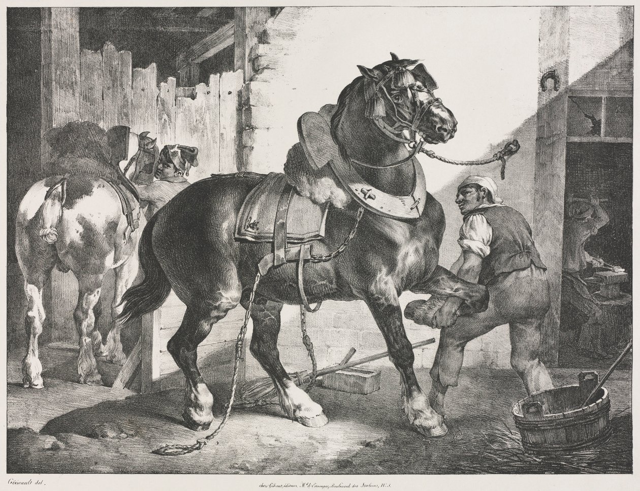 Den franske marskalken. av Theodore Gericault