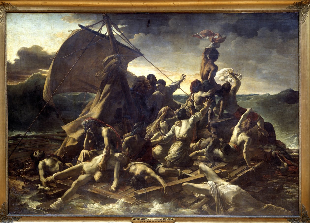 Medusas flotte av Theodore Géricault av Theodore Gericault