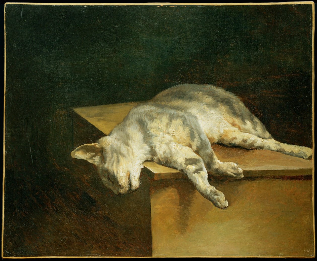 Le chat mort - Den döda katten ... av Theodore Gericault