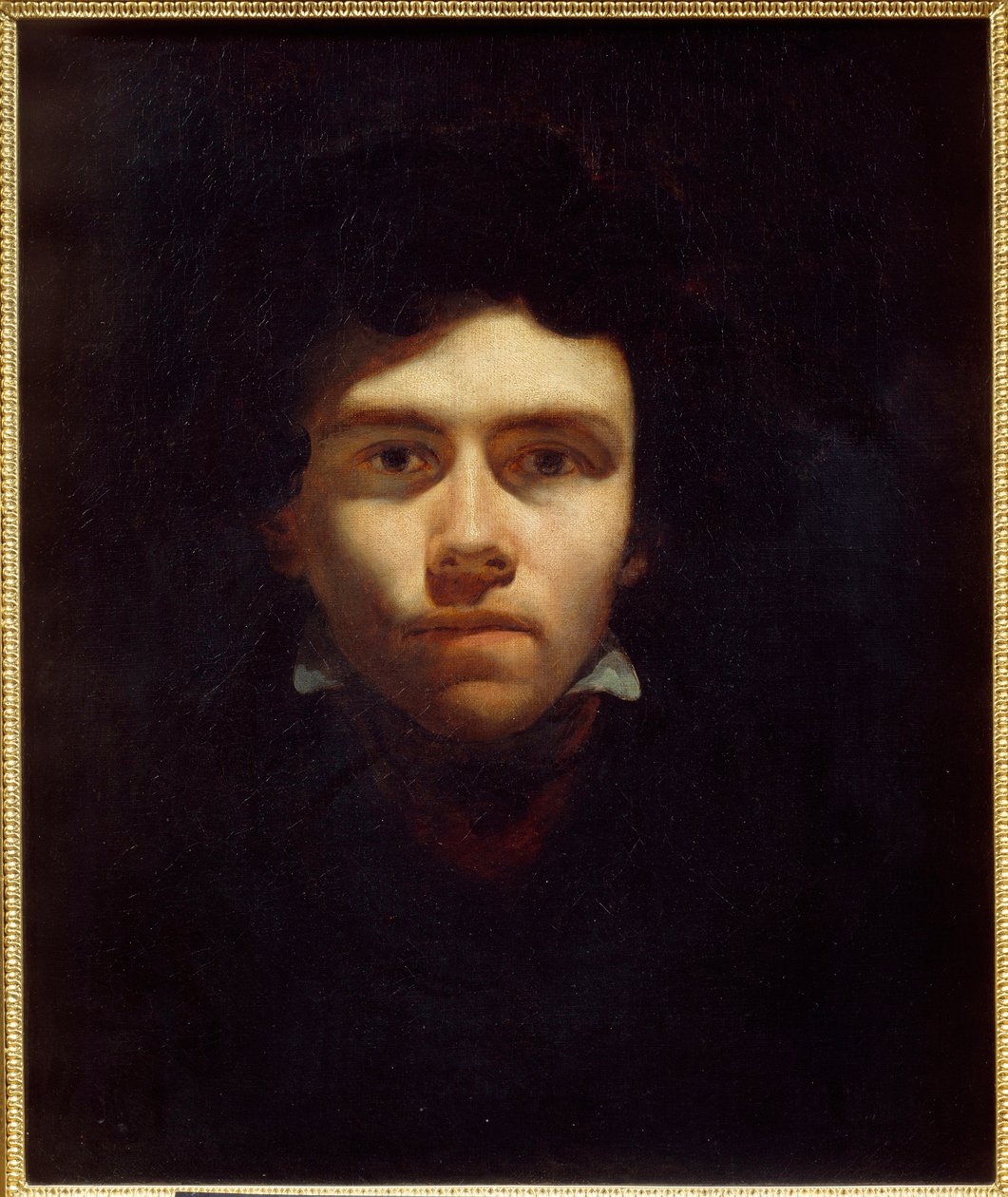Porträtt av målaren Eugene Delacroix (1798-1863) Målning av Theodore Gericault (1791-1824) 1820-1824 Sön. 0,5x0,6 m Rouen, Musee des Beaux Arts av Theodore Gericault