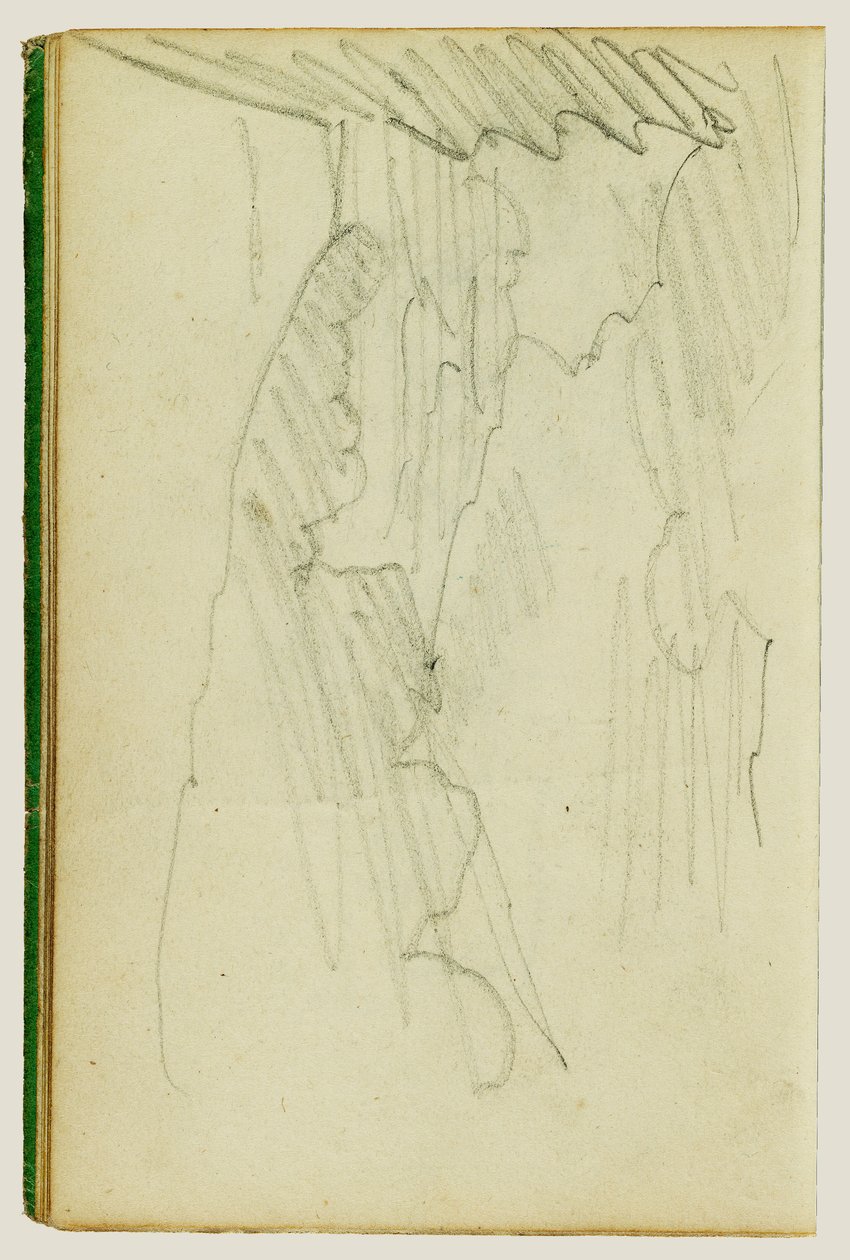 Studier av moln av Theodore Gericault