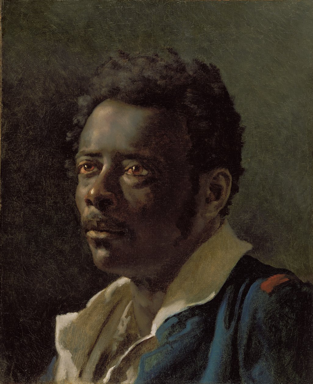 Studie av modellen Joseph av Theodore Gericault