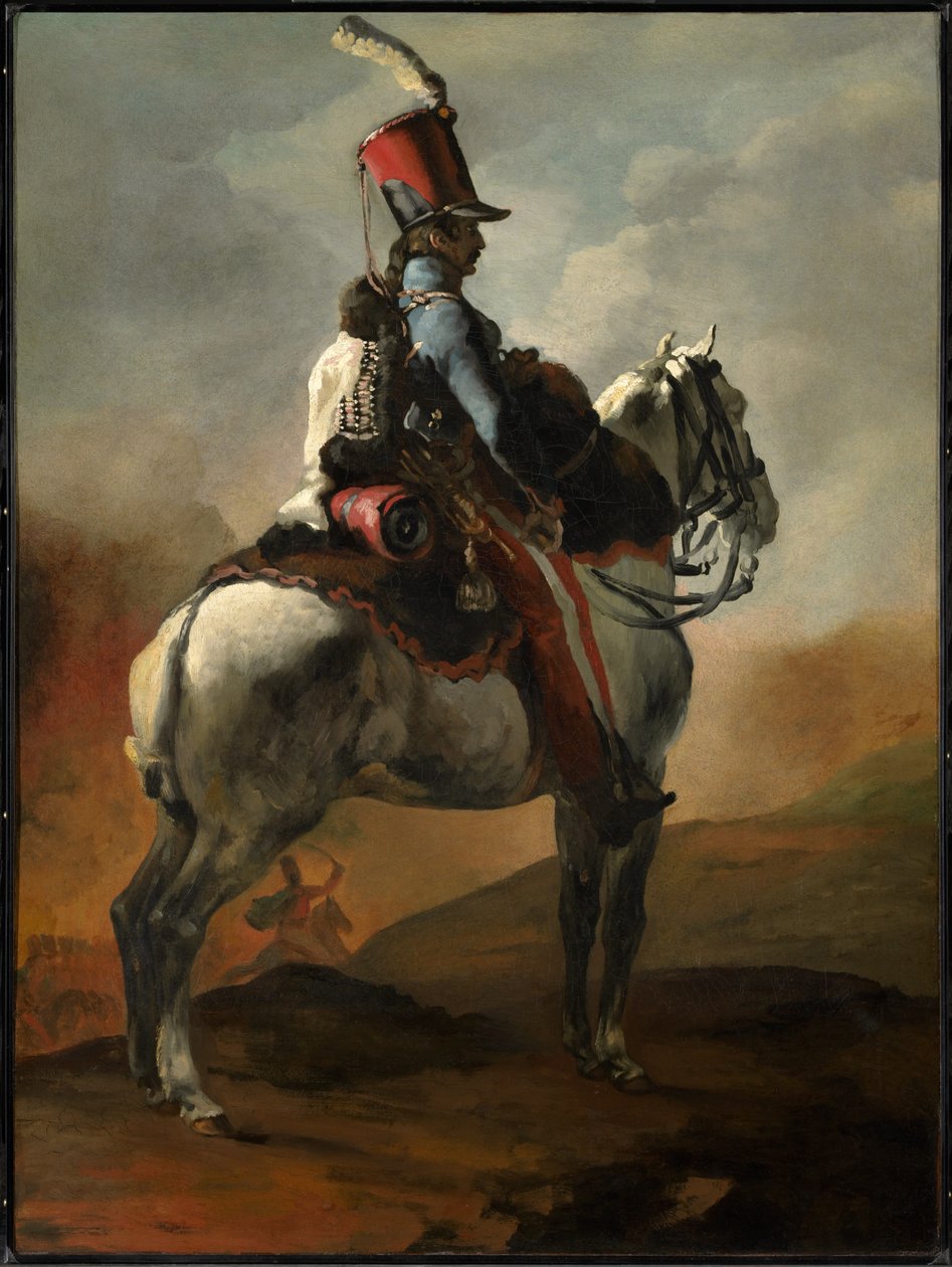 Husarernas trumpetare av Theodore Gericault