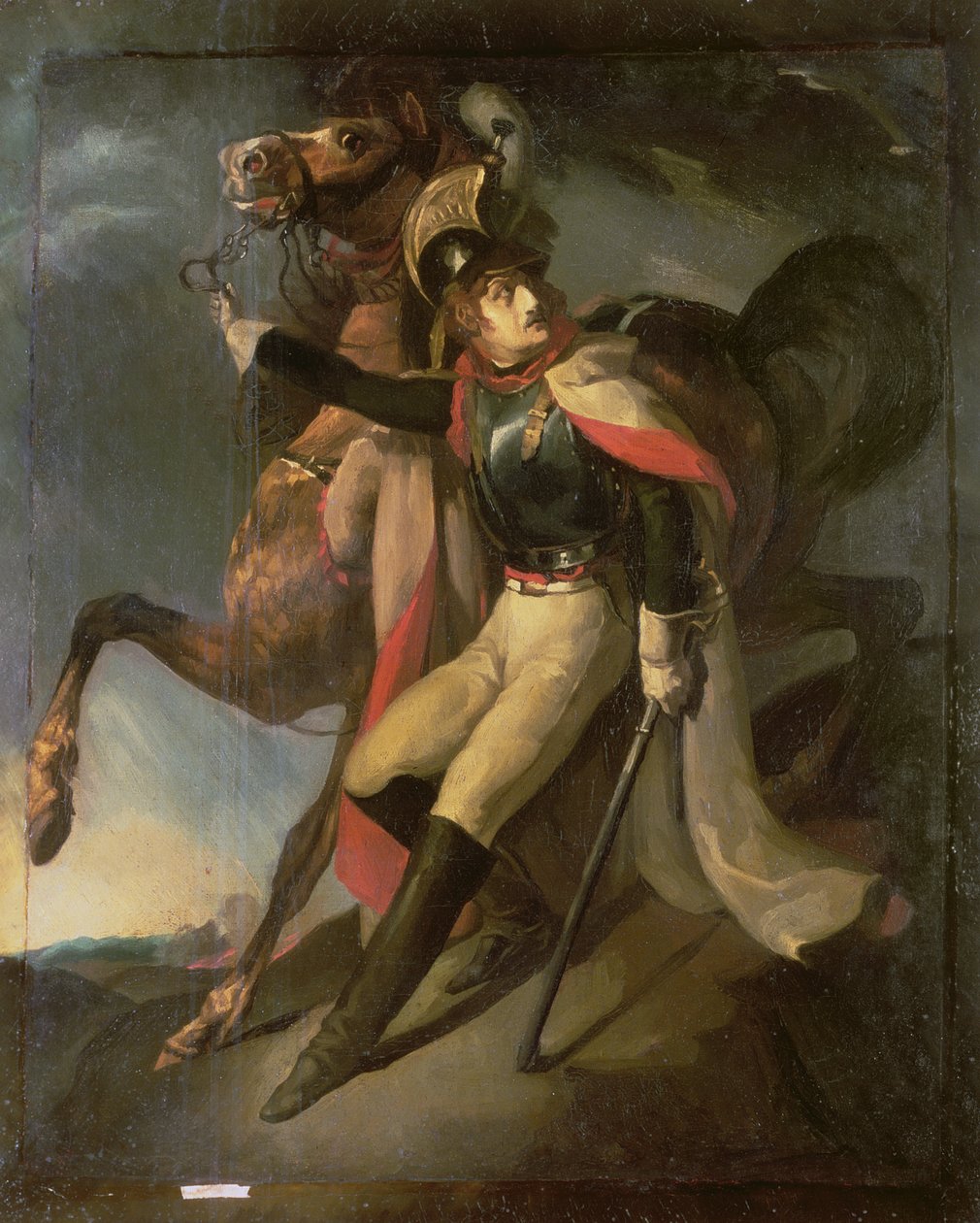 Sårade Cuirassier av Theodore Gericault