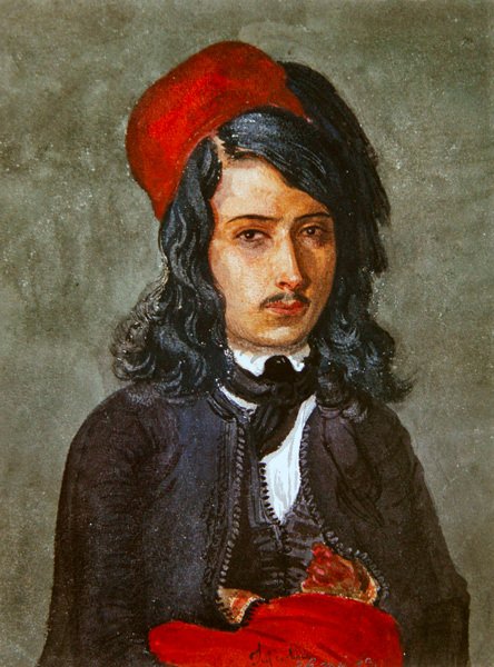 Porträtt av en ung tunisisk jude av Theodore Leblanc