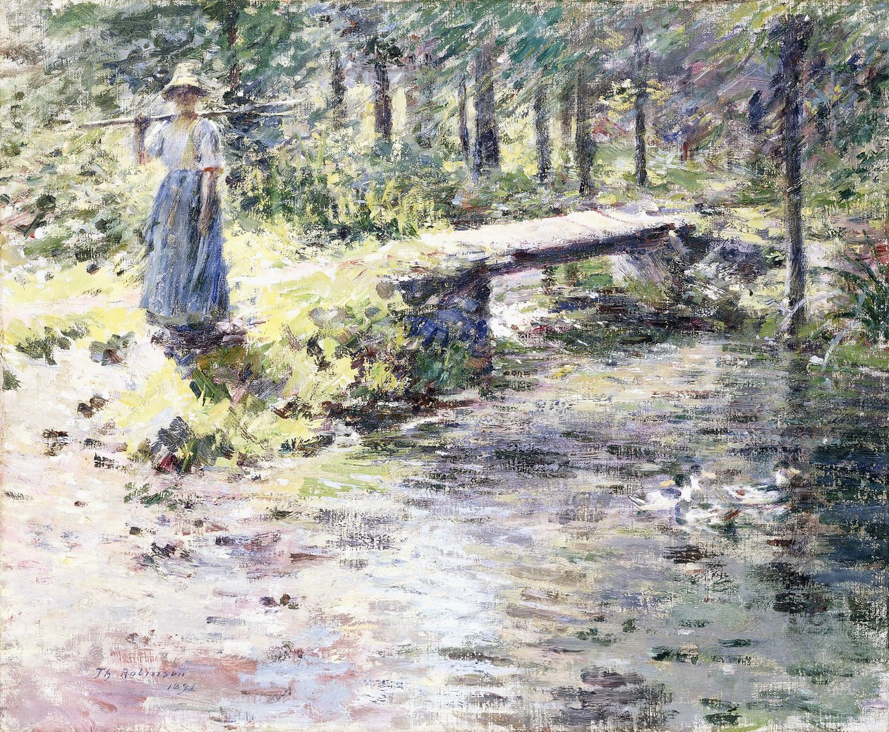 Lilla bron av Theodore Robinson