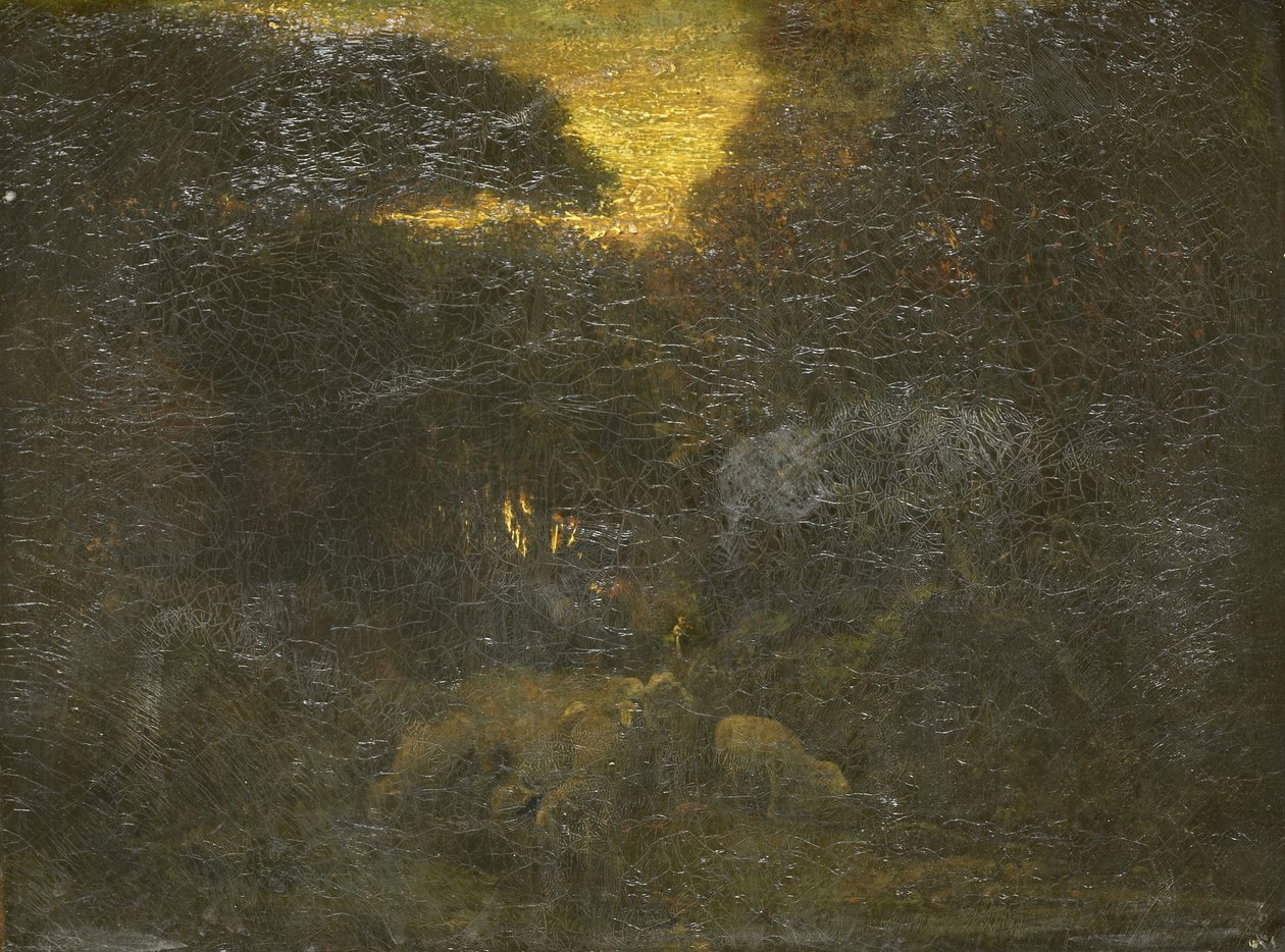 La Gorge aux Loups" (Vargens strupe) av Theodore Rousseau