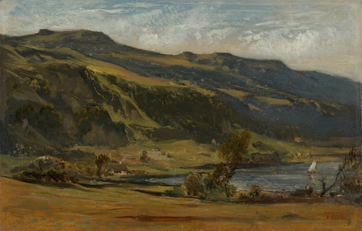 Auvergnes landsbygd av Theodore Rousseau