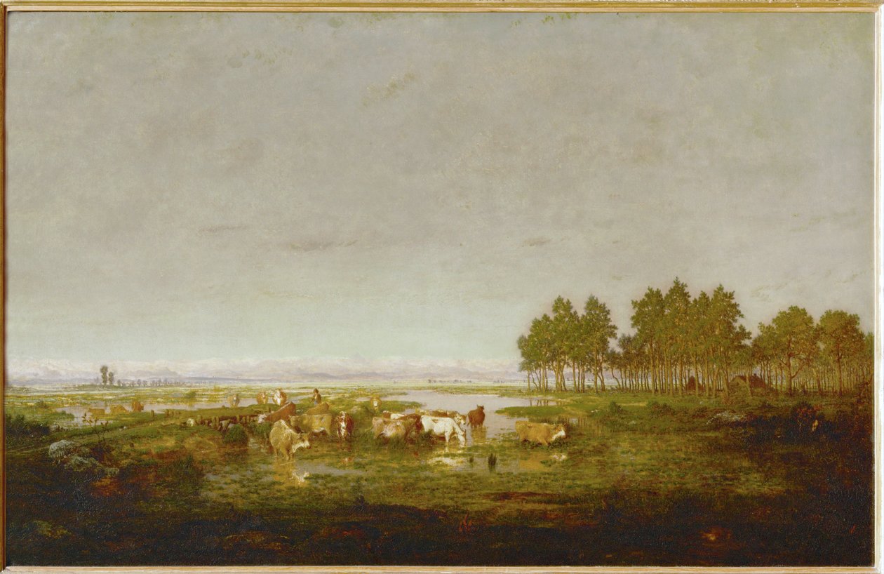 En myr i Landes ... av Theodore Rousseau