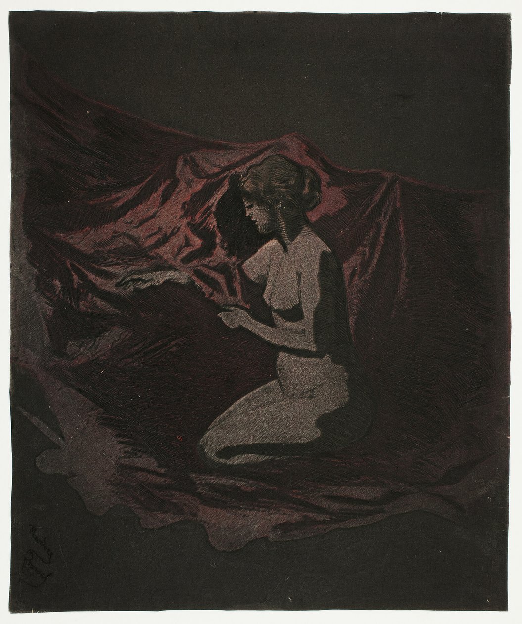 Embers Glow av Theodore Roussel