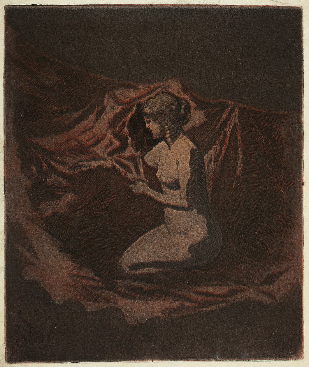 Embers Glow av Theodore Roussel