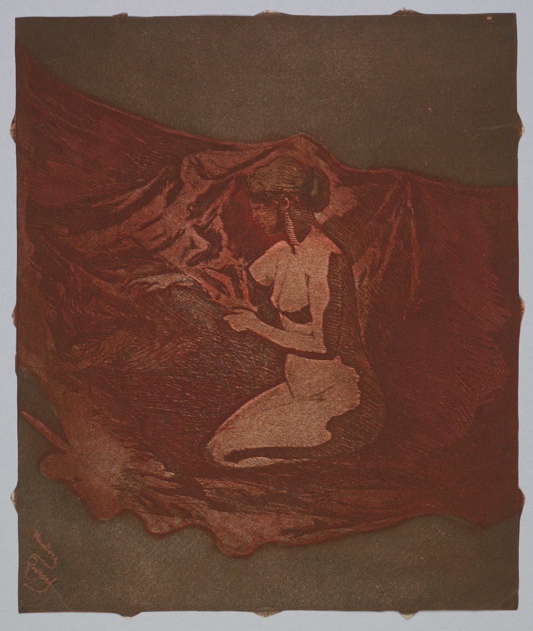 Embers Glow av Theodore Roussel