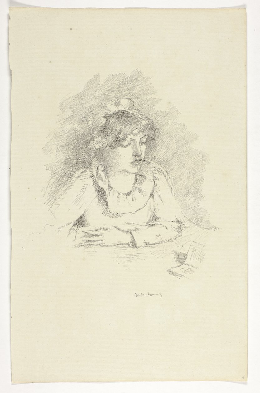 La Liseuse – Läsaren, Lamplight av Theodore Roussel