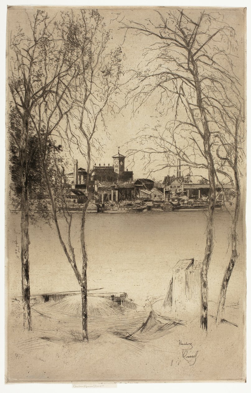Laburnums och Battersea av Theodore Roussel