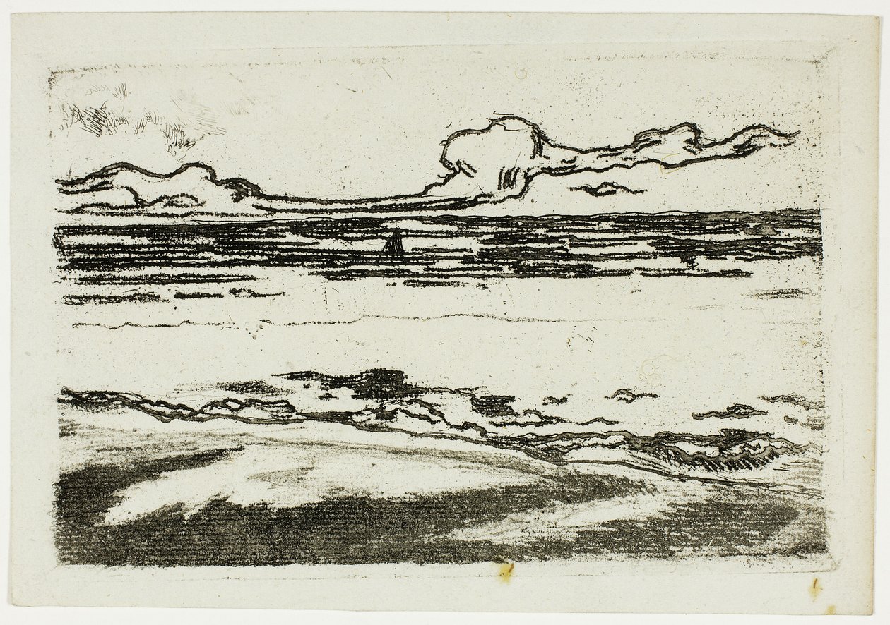 Havet vid Bognor av Theodore Roussel