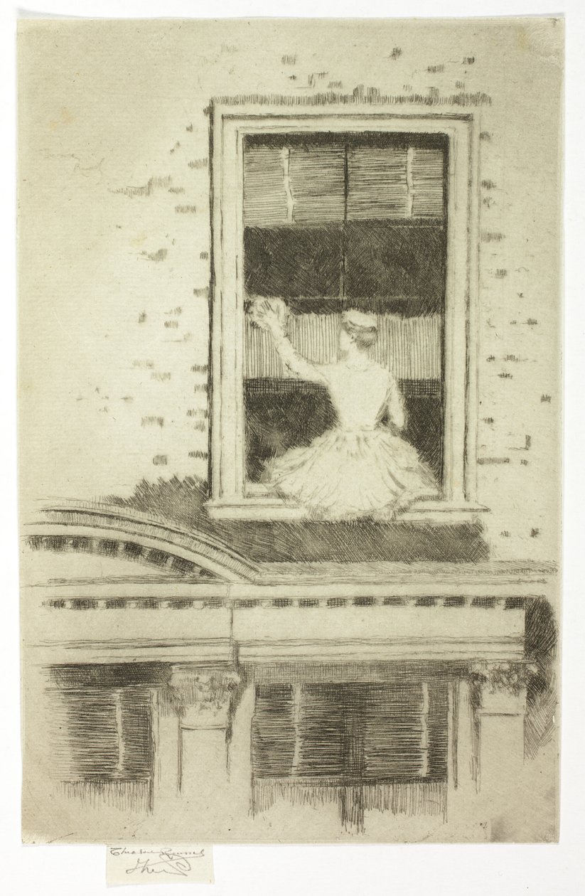 Fönsterputsaren av Theodore Roussel