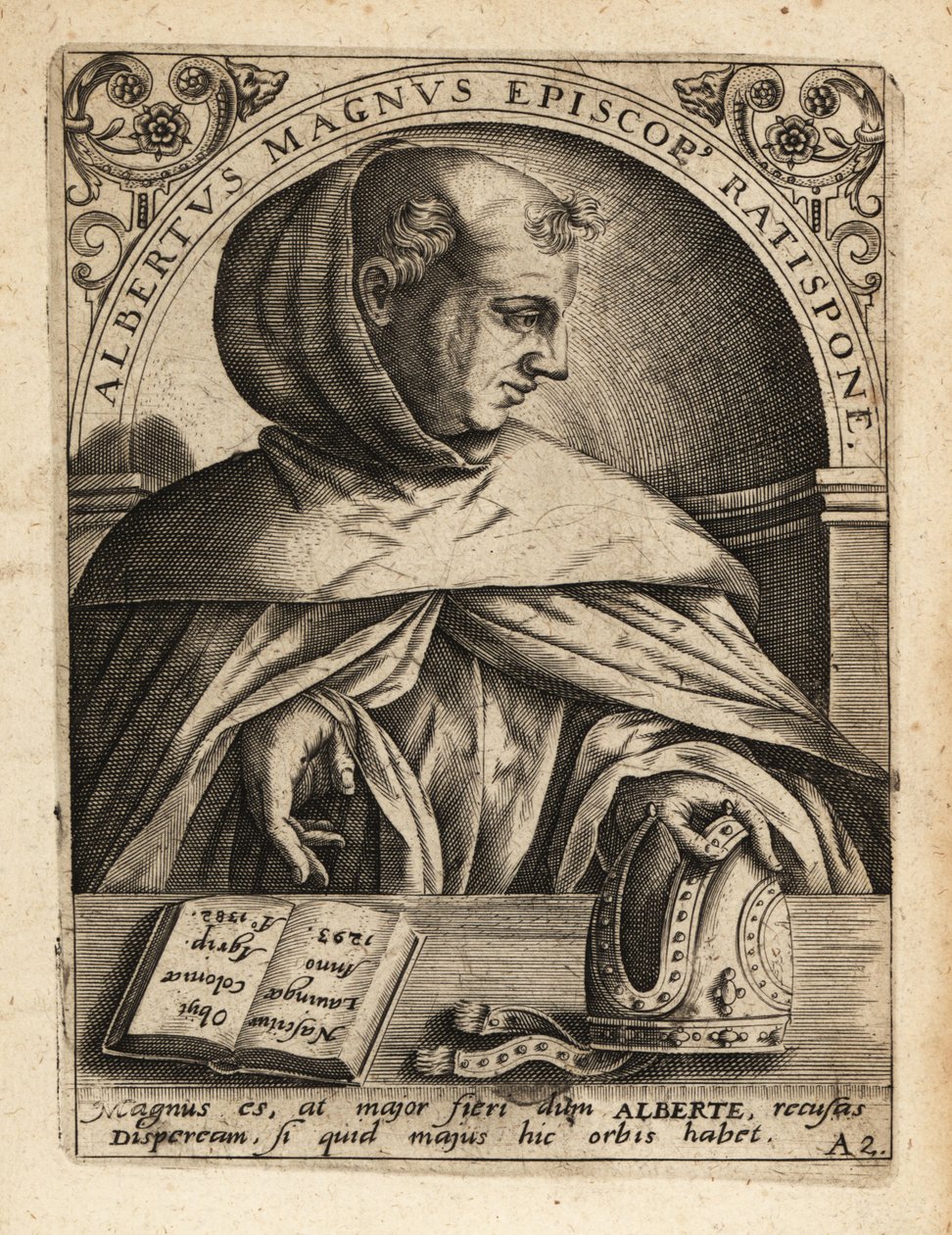 Albertus Magnus av Theodore de Bry