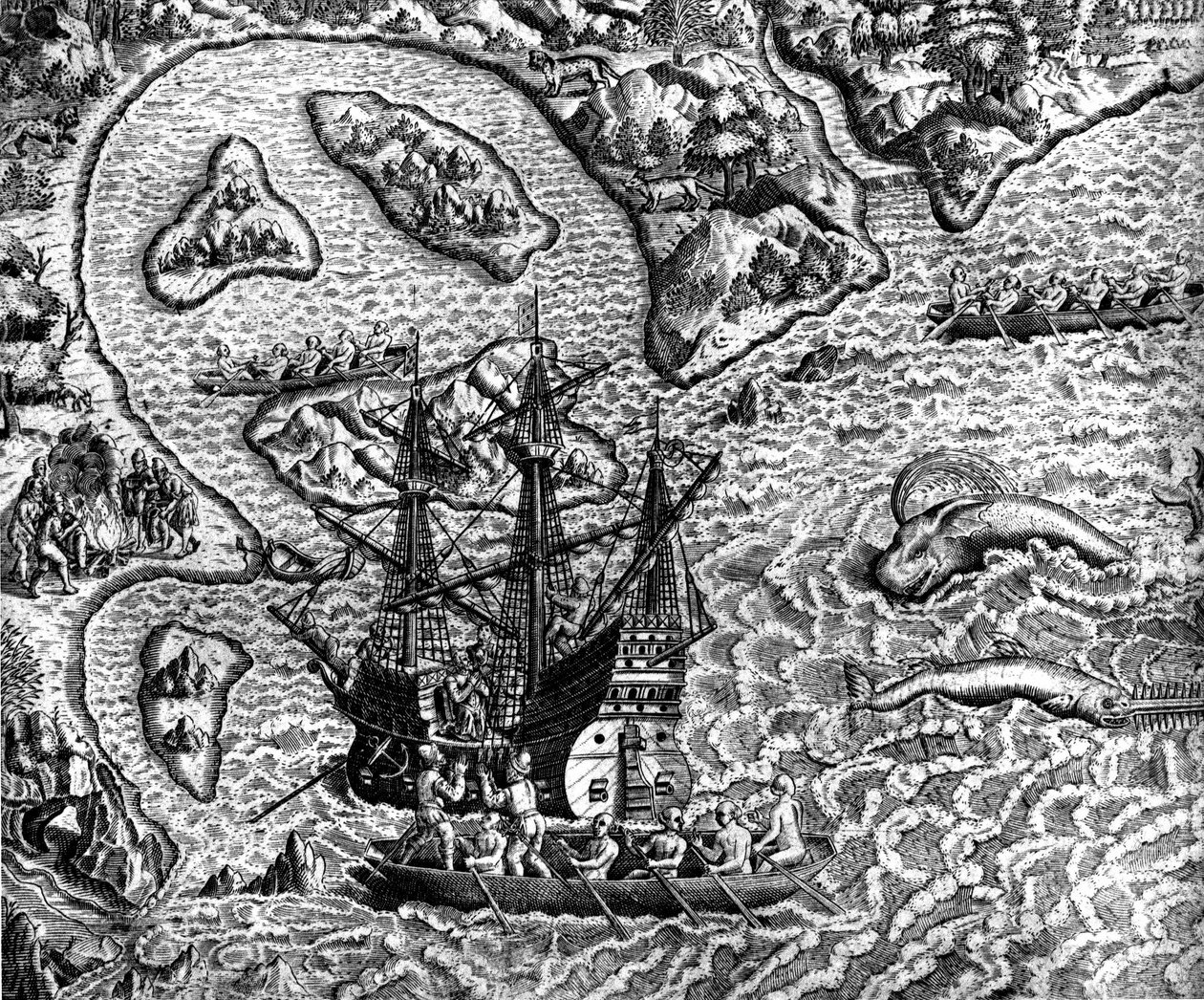 Discovery of America - i ""Amazing Story of America"" av Theodore de Bry av Theodore de Bry