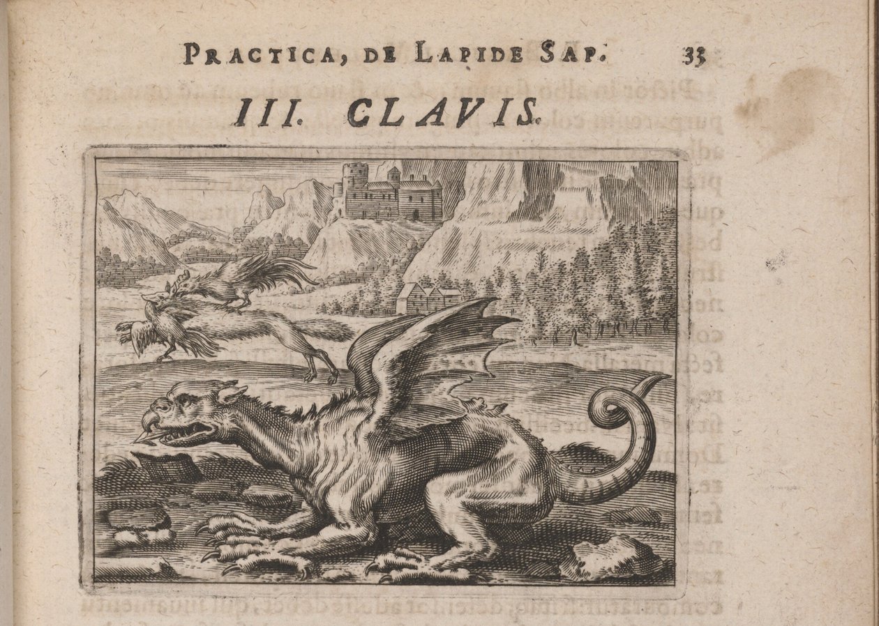 Illustration för Tripus Avrevs, det vill säga tre avhandlingar av utvalda kemister.., 1618 av Theodore de Bry