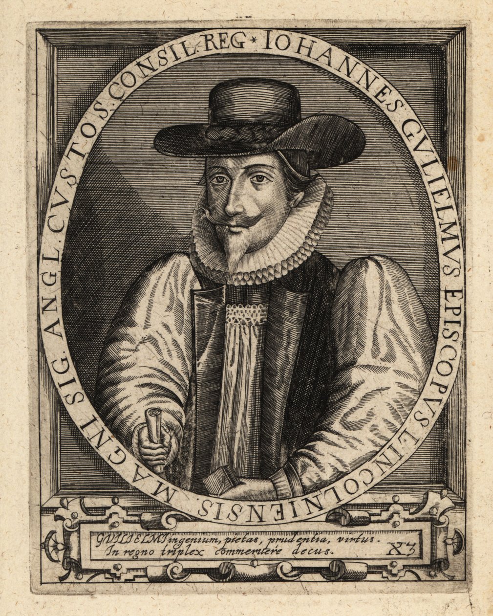 John Williams, ärkebiskop av York av Theodore de Bry
