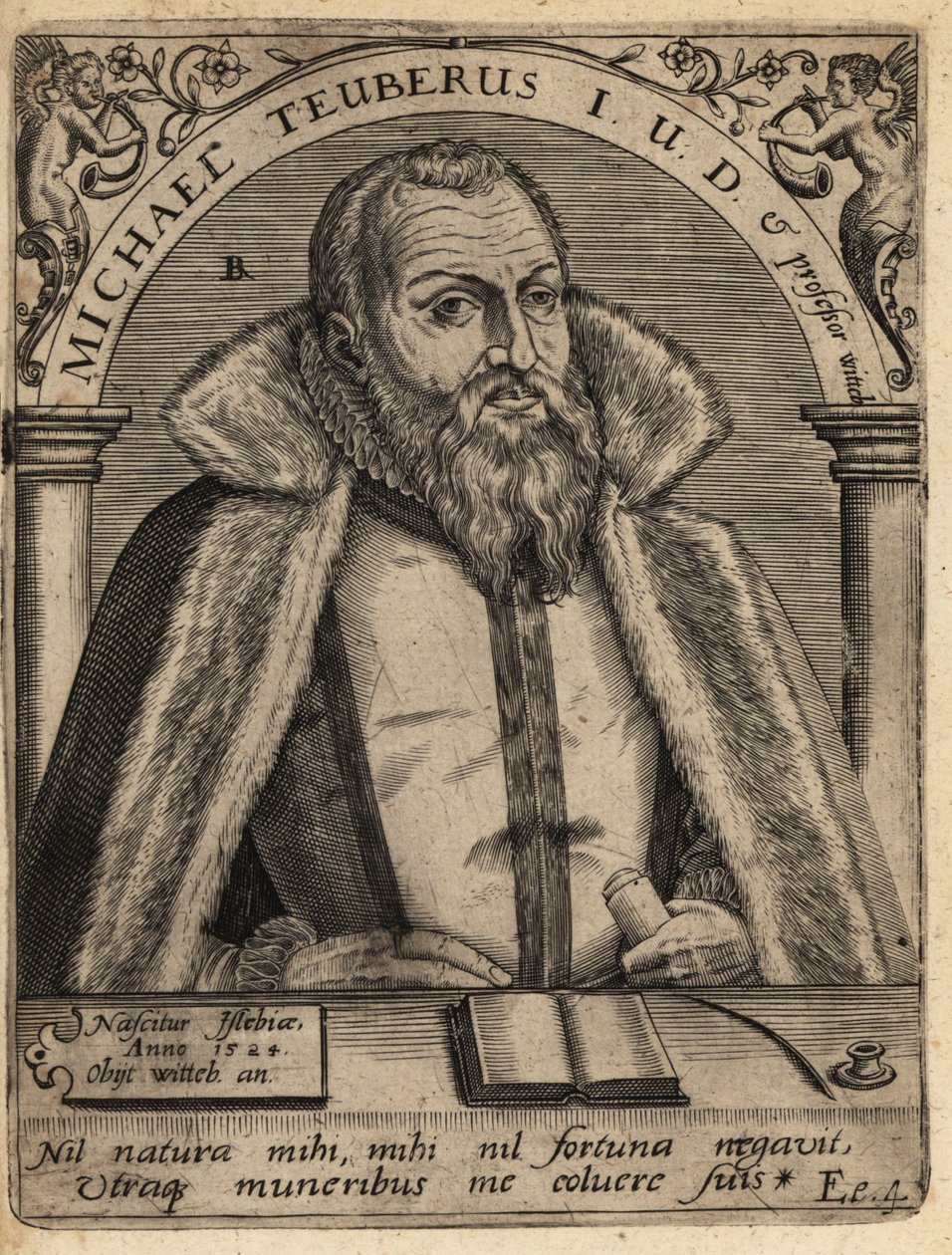 Michael Teuber av Theodore de Bry