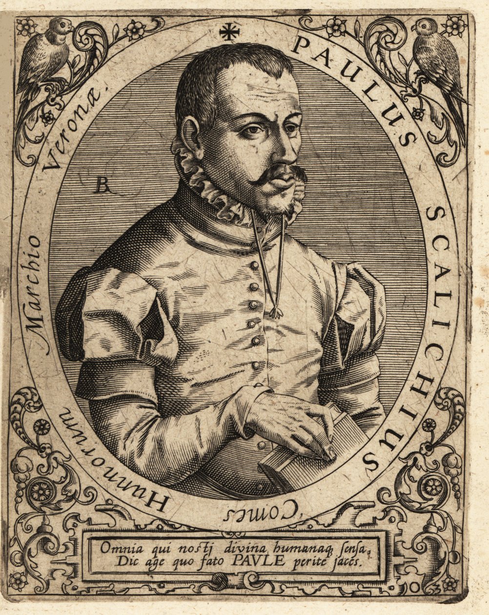 Paul Skalich av Theodore de Bry
