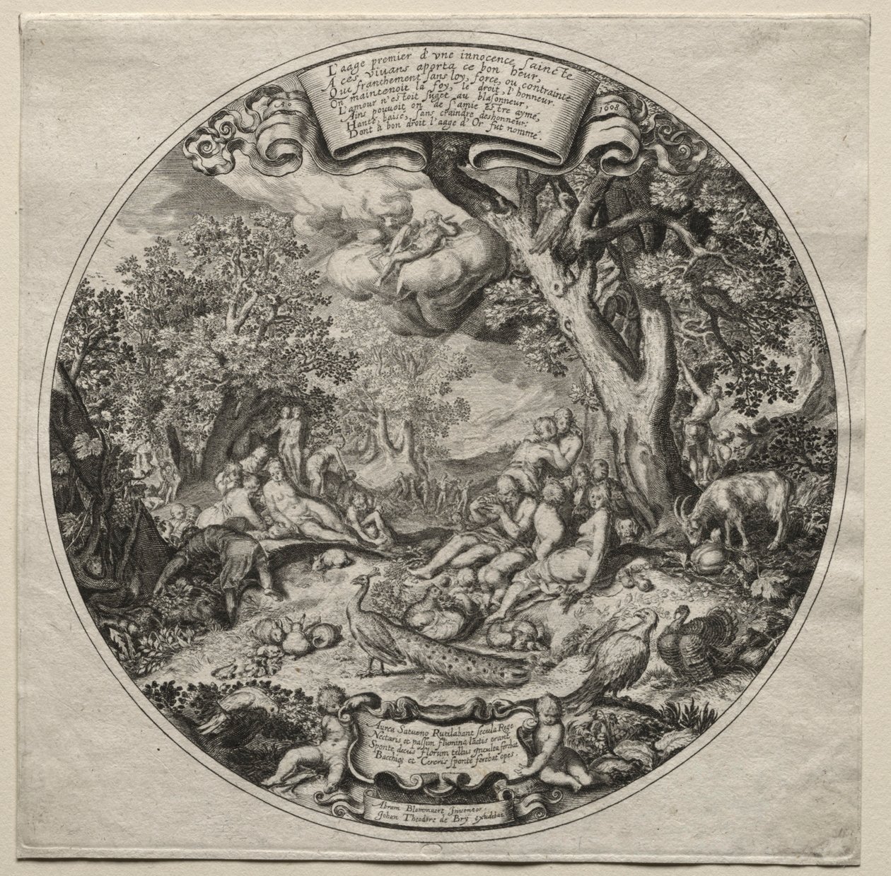 Den gyllene åldern. av Theodore de Bry