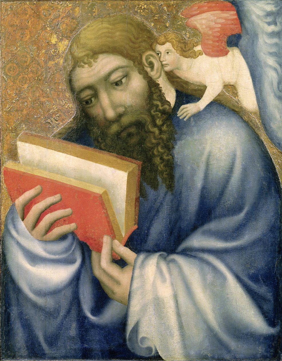 S:t Matteus, från Karlstejns slotts kapell, ca 1365 (tempera på panel) av Theodoricus of Prague
