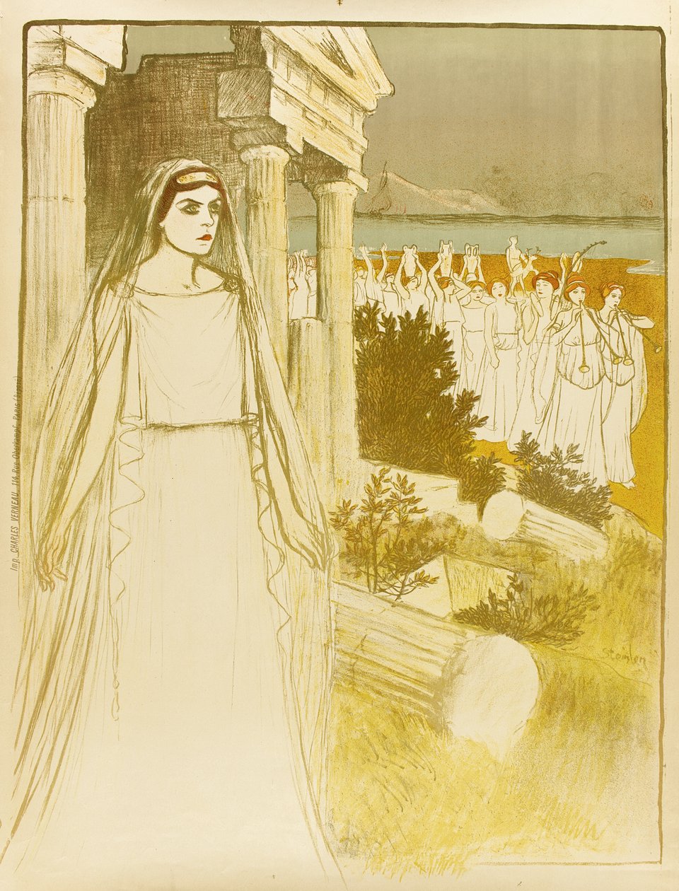 Hellé. Opera i fyra akter av Théophile Alexandre Steinlen