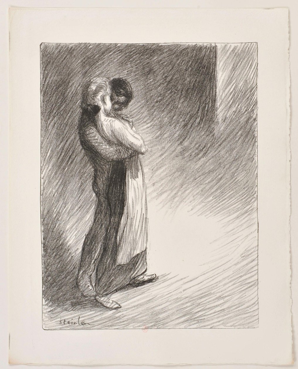 Förortsidyll av Théophile Alexandre Steinlen