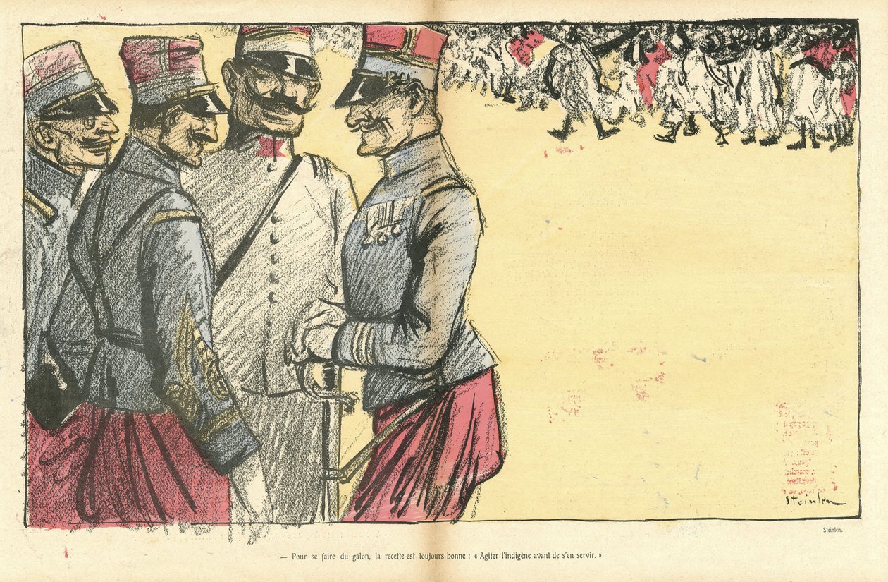 Illustration av Steinlen (1859-1923) i Vildanden av Théophile Alexandre Steinlen