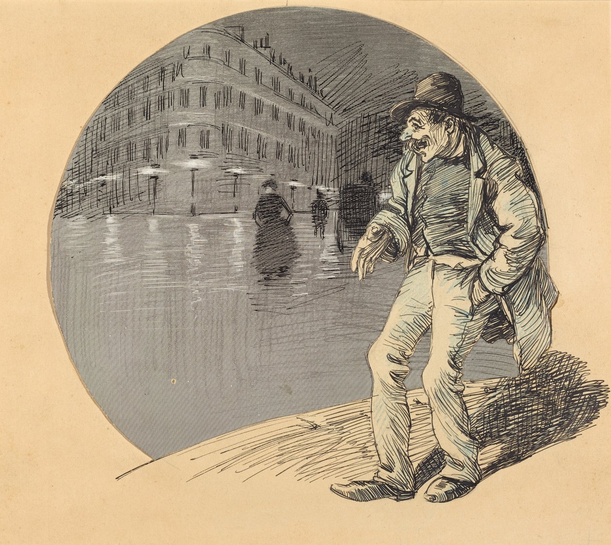 In Love (Förälskad) av Théophile Alexandre Steinlen