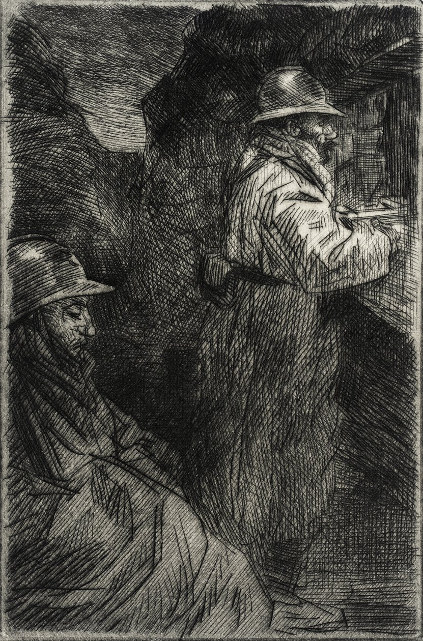 I kasernerna av Théophile Alexandre Steinlen