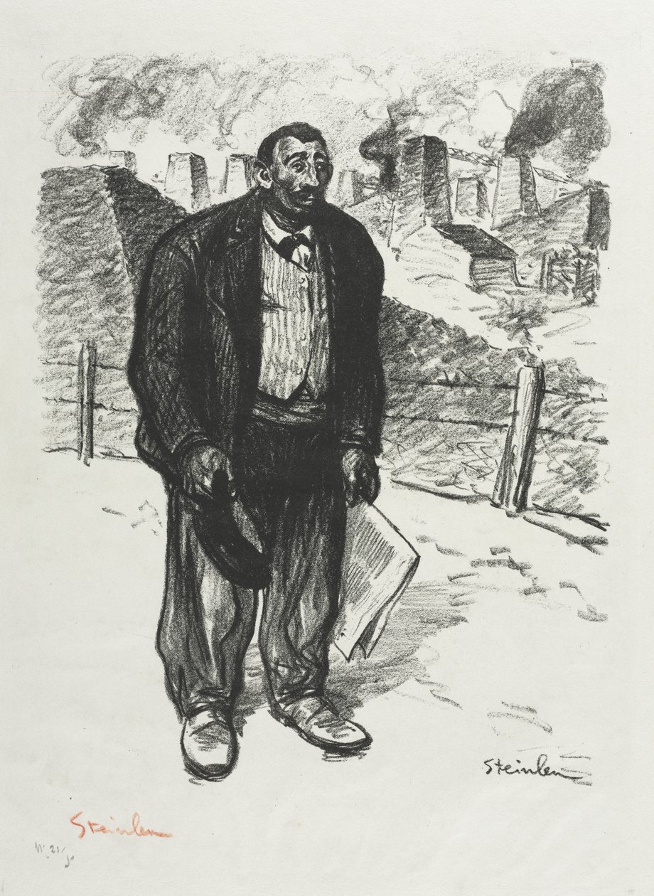 Den hederliga arbetaren av Théophile Alexandre Steinlen
