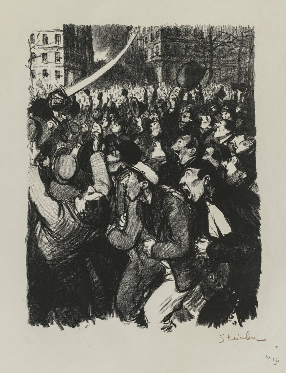 Fåren från Boisdeffre av Théophile Alexandre Steinlen