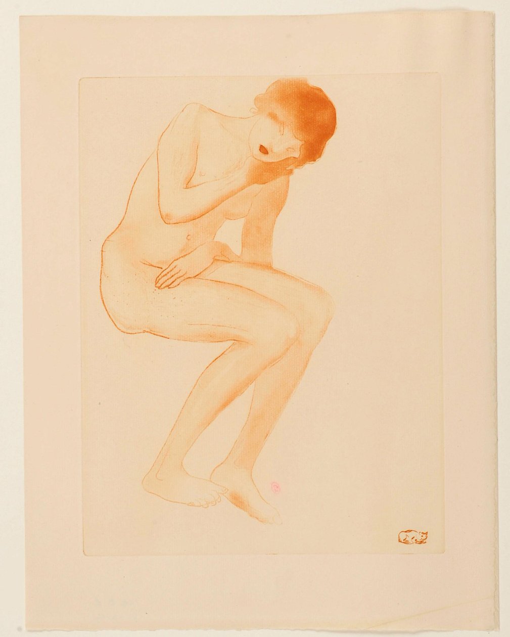 Überraschung av Théophile Alexandre Steinlen