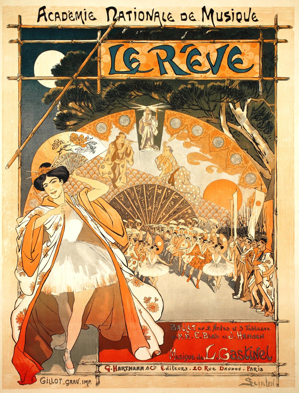 Drömmen av Théophile Alexandre Steinlen