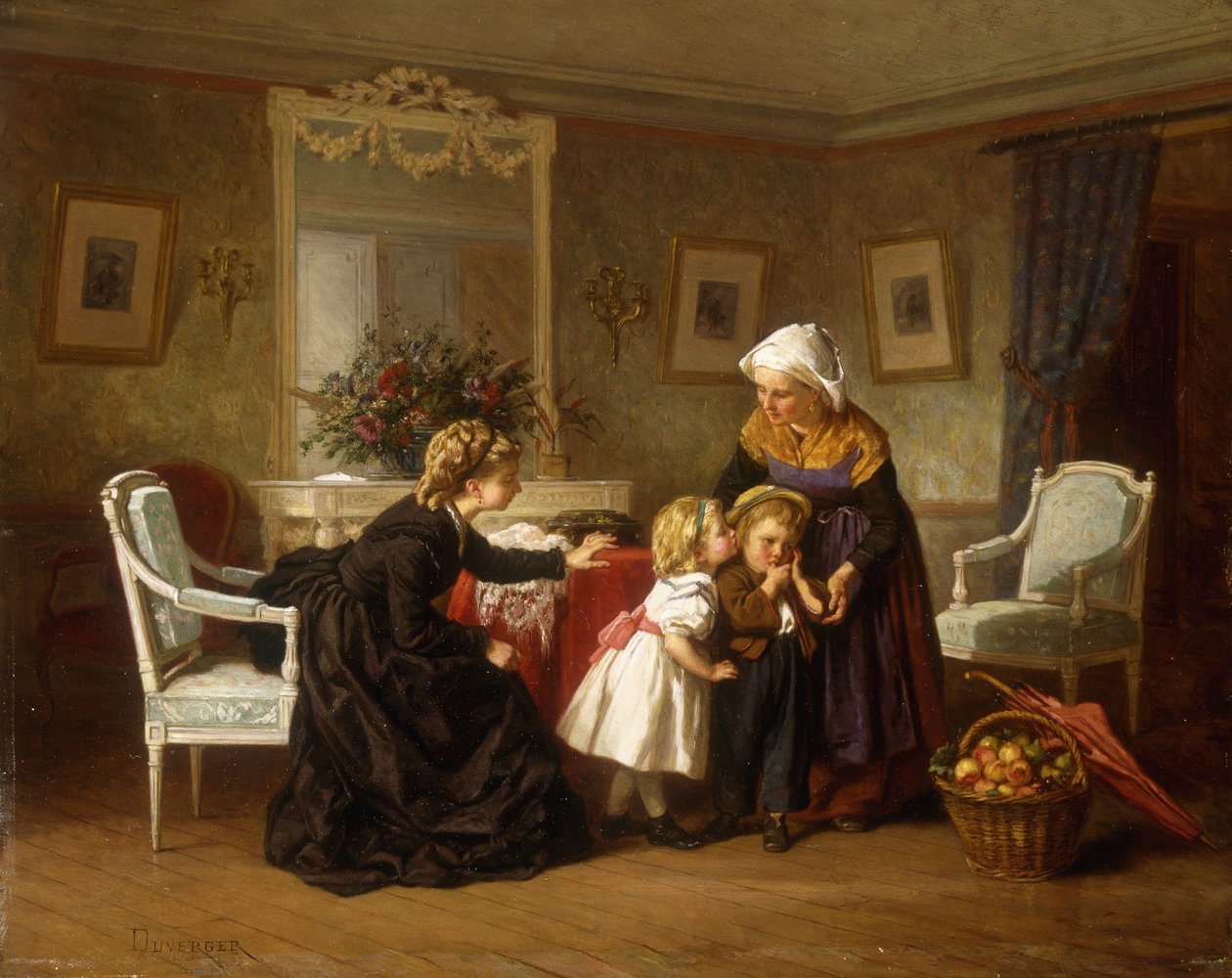Kyssen av Theophile Emmanuel Duverger