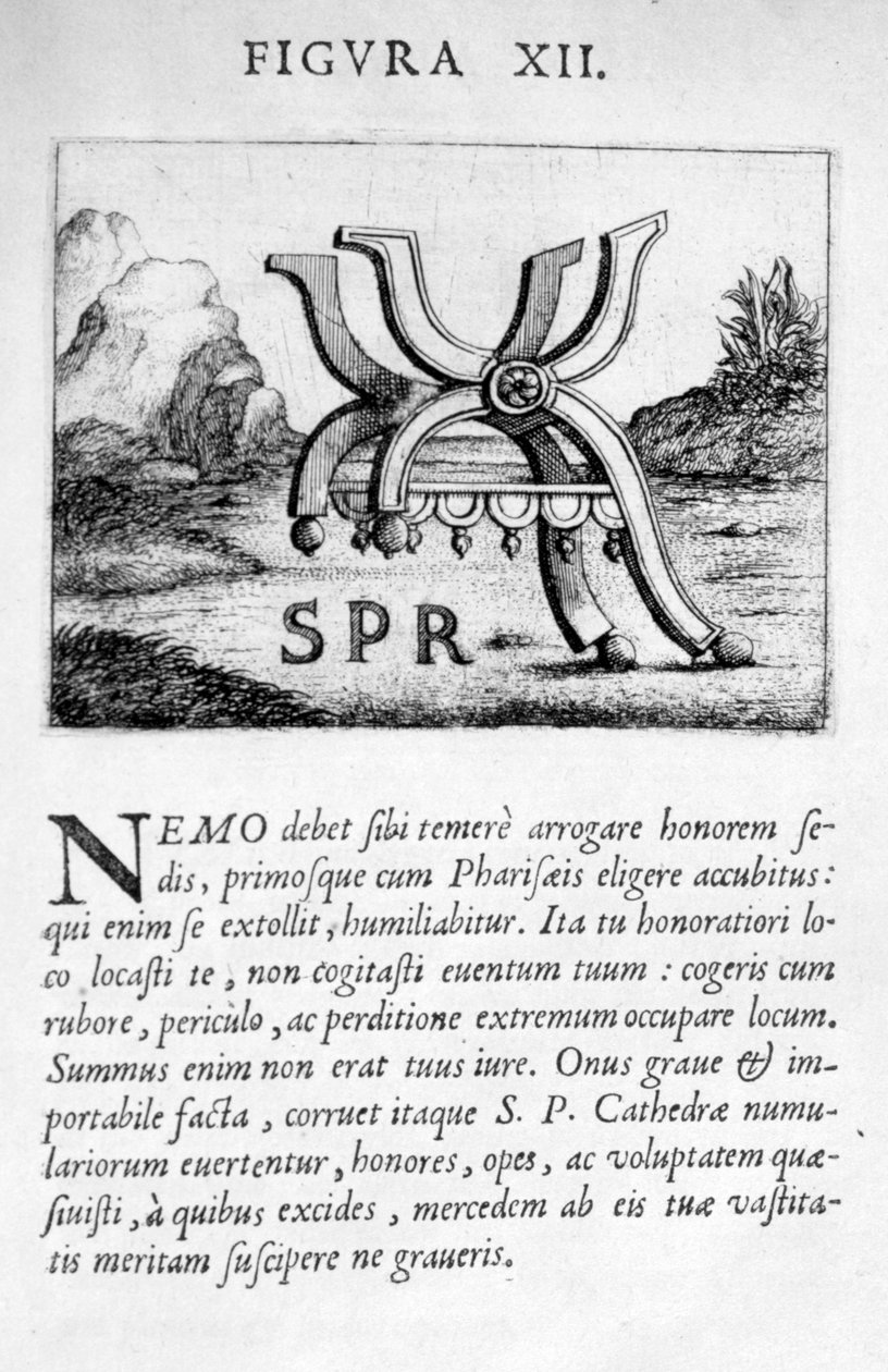 Profetifigur XII från Prognostication of the Eximii Doctor Paracelsus, 1536 av Theophrastus Bombastus von Hohenheim Paracelsus