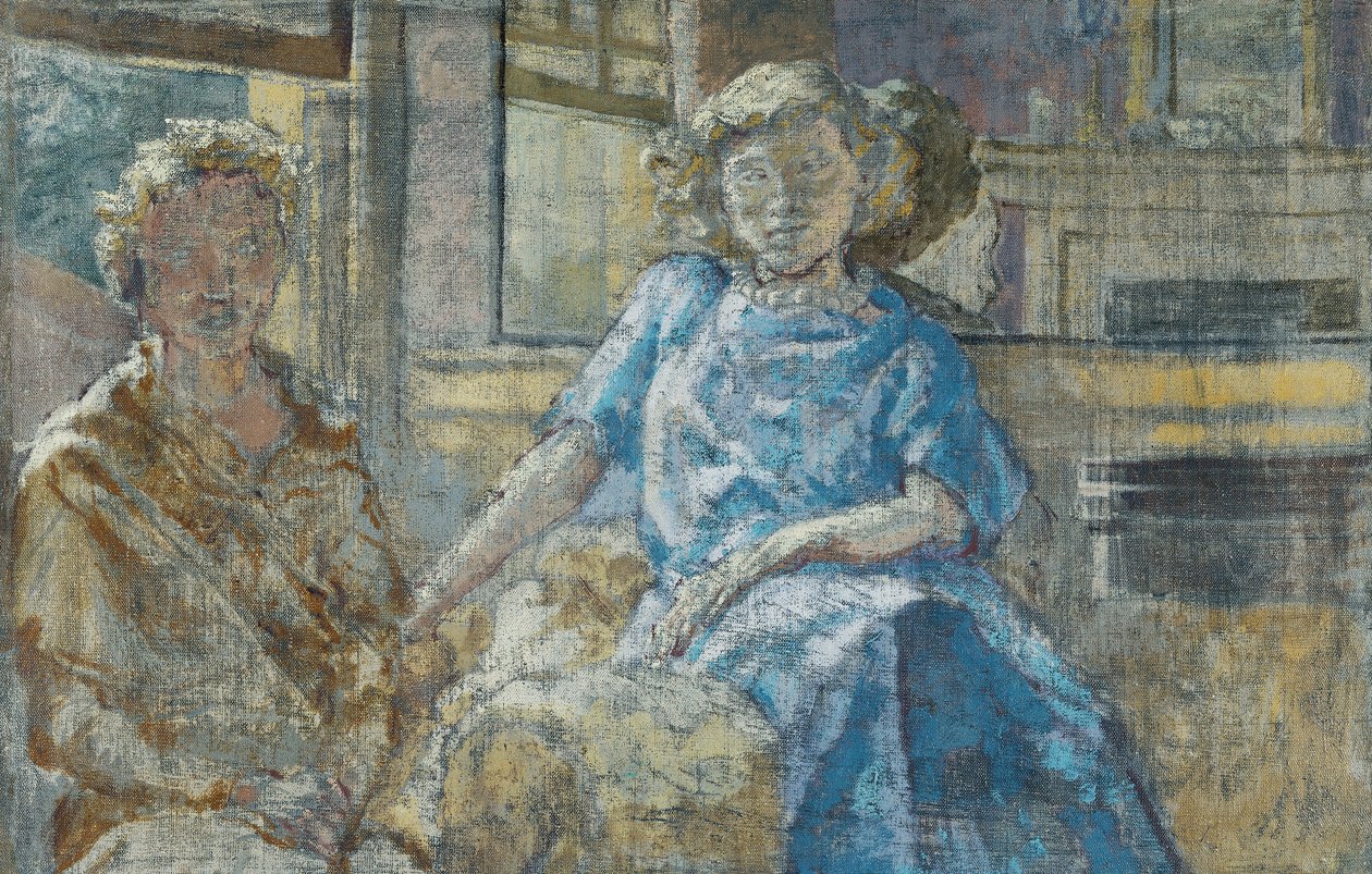 Den blå klänningen av Therese Lessore