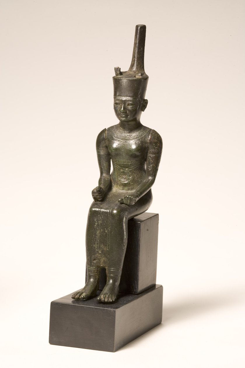 Statyett av gudinnan Neith (brons) av Third Intermediate Period Egyptian