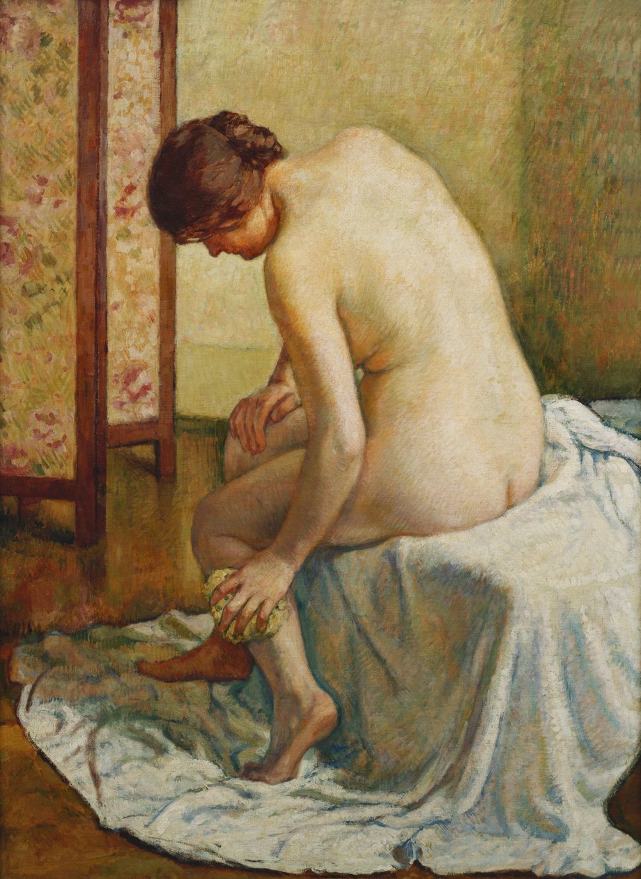 Badande; Badande, av Théo van Rysselberghe