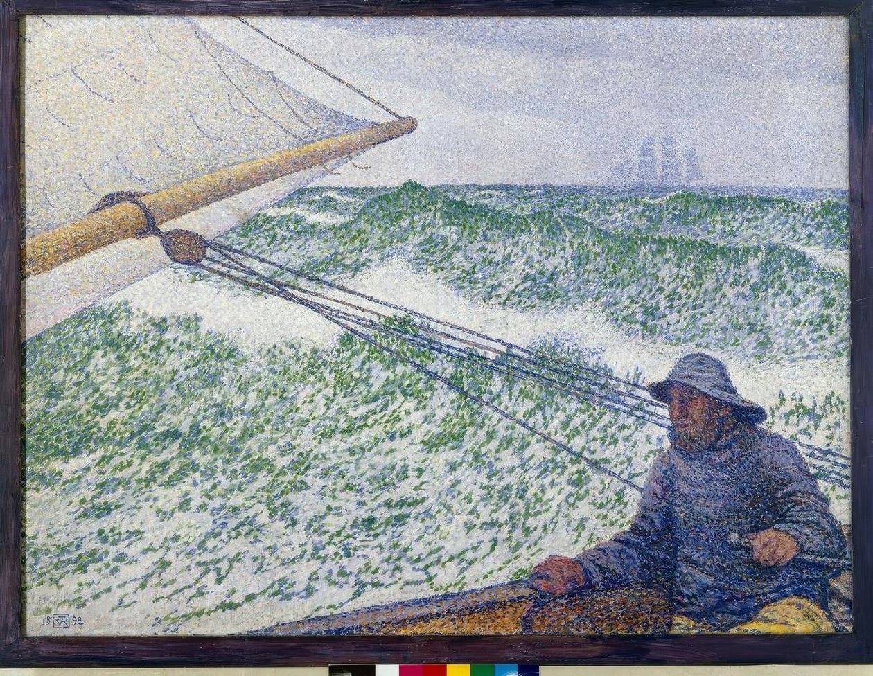Mannen vid rodret av Théo van Rysselberghe