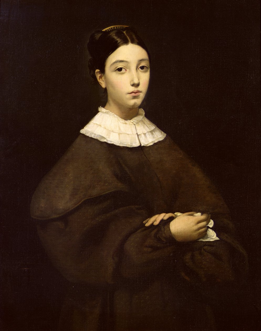 Aline Chasseriau (1822-71) 1835 swed av Théodore Chassériau