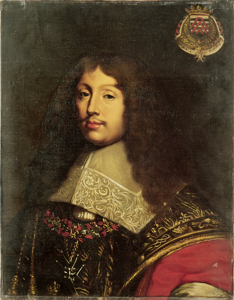 Porträtt av Francois VI (1613-80) hertig av La Rochefoucauld, 1836 av Théodore Chassériau