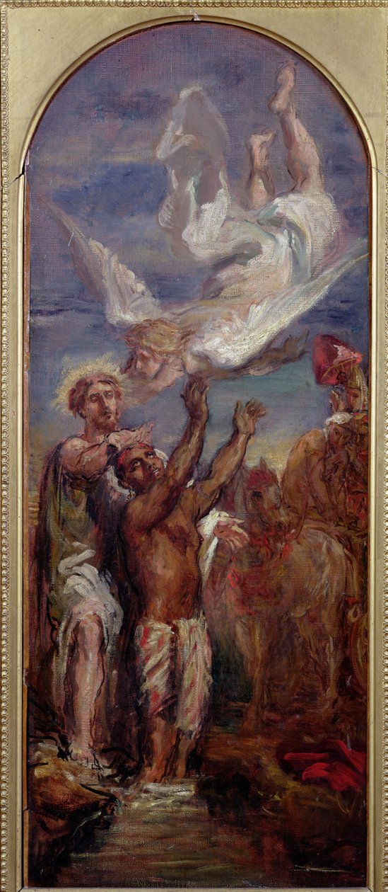 Suesuega mo Sagato Filipo Papatisoina le Eunuka a le Tupu Tamaitai o Aitiope swed av Théodore Chassériau