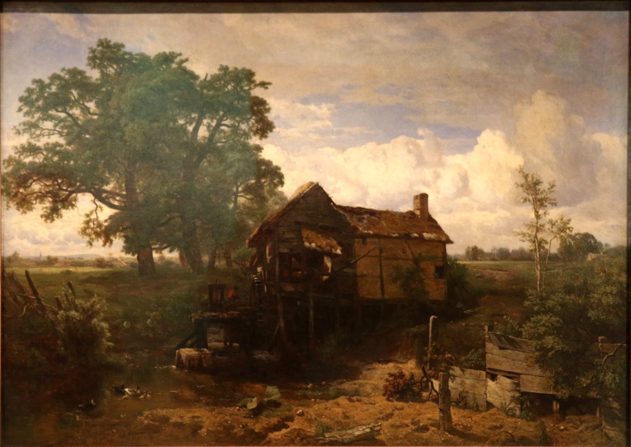 Kvarn i Eprave av Théodore Fourmois