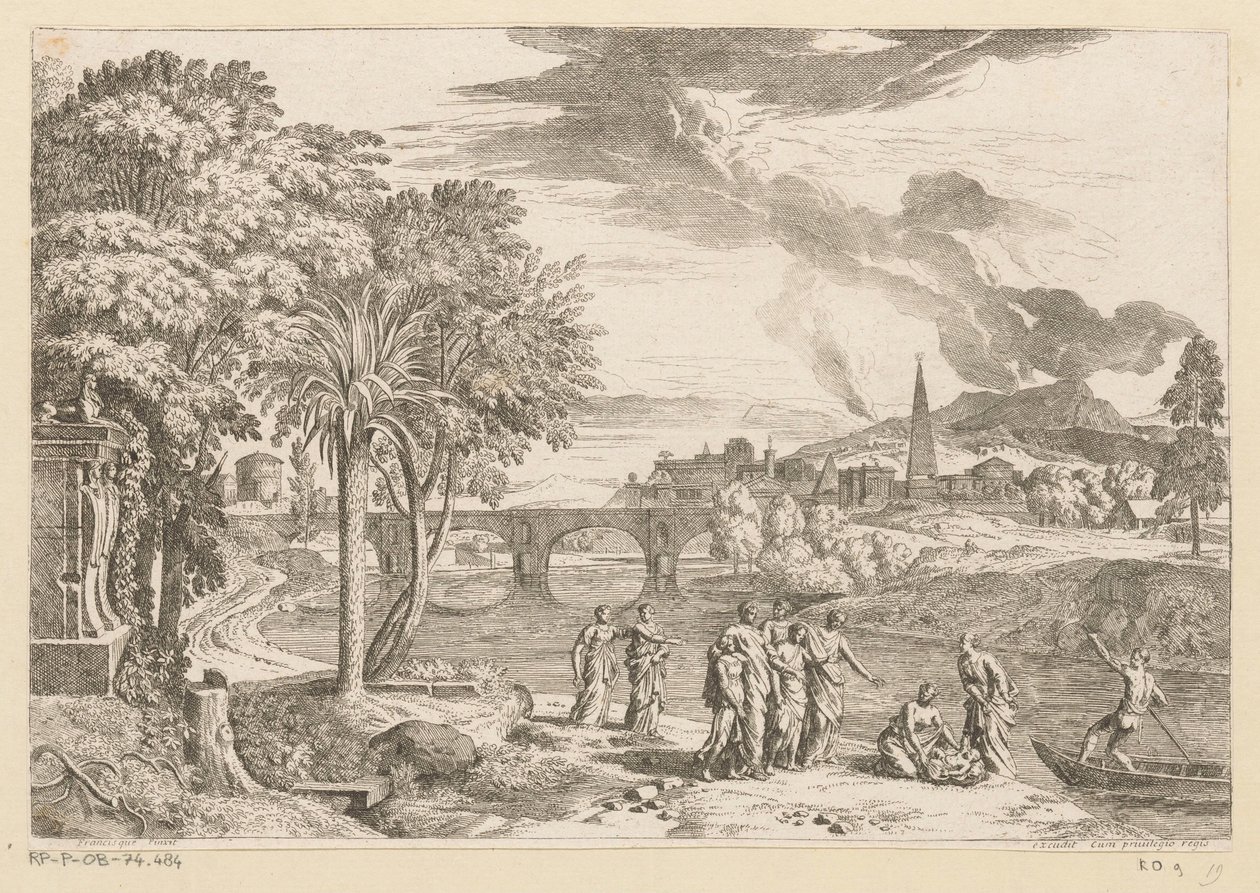Moses hittas Suite de Paysages (serietitel) av Théodore